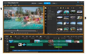 changing the interface color in videostudio x9